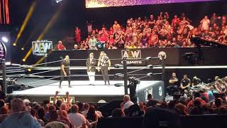 Tony Schiavone Interviews Ethan Page Scorpio Sky Sting Brings Out Coffin w Darby Allin 63021 [upl. by Enneirb]