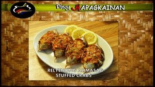 Pinoy Hapagkainan  RELYENONG ALIMASAG [upl. by Elyrrad]