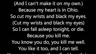 ohio is for lovers by hawthorne heights lyrics [upl. by Niveb]