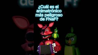 ¿Cuál es el animatrónico más peligroso de FNaF fnafpelicula fnafcronologia fnafmovie halloween [upl. by Bremble]