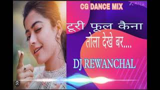 ।। Turi Ful Kaina Tola Dekhe Bar ।। Cg Dance Mix  Dj Rewanchal [upl. by Merdith]