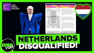 NETHERLANDS DISQUALIFIED FROM EUROVISION 2024 GRAND FINAL DUE TO JOOST KLEIN INCIDENT ALLEGATION [upl. by Asor454]