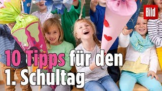 10 Tipps für den ersten Schultag [upl. by Ysak259]