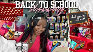 BACK TO SCHOOL SUPPLIES SHOPPING 2024  HAUL  SENIOR YEAR EDITION  JAAHDIORR [upl. by Aicad]