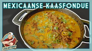 Mexicaanse Kaasfondue Queso Fundido  EtenmetNick  How to [upl. by Eduam]