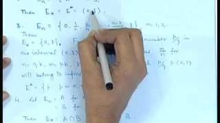 Mod01 Lec01 Algebra of Sets  I [upl. by Neelie]