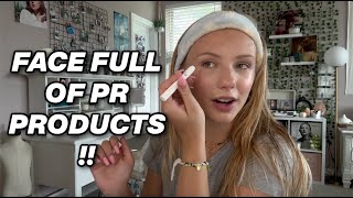 GRWM doing a face full of PR products [upl. by Shatzer]