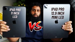 iPad Pro 2021 11 inch vs 129 inch Full comparison in Hindi [upl. by Yrrab]