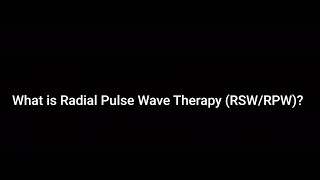 What is Radial Pulse Wave Therapy RSWRPW shockwavetherapy physicaltherapy [upl. by Eelrebma]