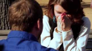 Kristina and Alexs flash mob proposal in San Franciscos Golden Gate Park [upl. by Rairb]