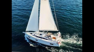 Bavaria C38 walkthrough and sail [upl. by Anazraf]