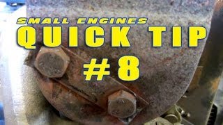 Quick Tip 8  Tecumseh Muffler Bolts Locking PLate [upl. by Rugen]