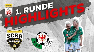 Cashpoint SCR Altach  WSG Tirol Highlights 1 Runde ADMIRAL Bundesliga 202425 [upl. by Bak886]