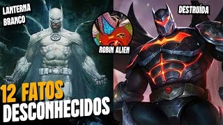 12 FATOS DESCONHECIDOS do BATMAN [upl. by Lekzehcey]