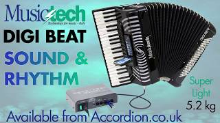 Musictech Digibeat Reedless Accordion  Big Band Style [upl. by Eaj]