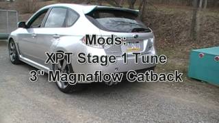 2008 Subaru WRX STI with Magnaflow Catback [upl. by Ydnic26]