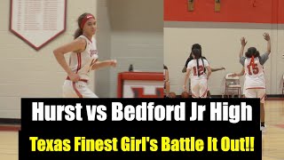 Hurst Jr High vs Bedford Jr High A Team Girls 12120 Full Game Highlights [upl. by Rosamund681]