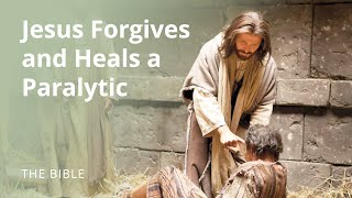 Mark 2  Jesus Forgives Sins and Heals a Man Stricken with Palsy  The Bible [upl. by Omari]