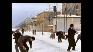 Snowball Fight 1896  Lumiere Brothers [upl. by Ytsur515]