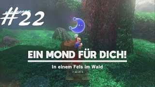 Forstland Mond 22 In einem Fels im Wald Super Mario Odyssey [upl. by Akcirehs]