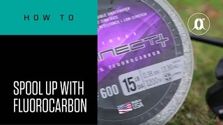 CARPologyTV  How to spool up with fluorocarbon [upl. by Sinnej]