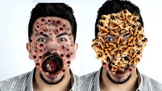 ASMR 2D ANIMATION TREATMENT Removing Ticks Maggots amp Creepy Crawlies ampDeep Cleaning trypophobia Worm [upl. by Barthel]