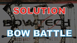 2021 Bowtech SOLUTION Bow Battle SD vs SS vs Solution [upl. by Einimod]