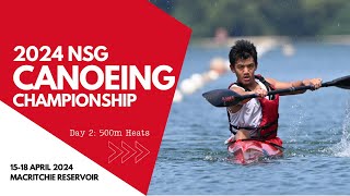 2024 NSG Canoeing 219 BGirls K1 500m Heat 23 [upl. by Rist]