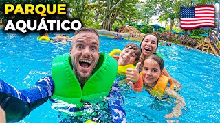 PARQUE AQUÁTICO EM ORLANDO  Família Brancoala [upl. by Fogg131]