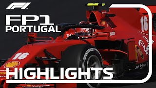 2020 Portuguese Grand Prix FP1 Highlights [upl. by Tchao]