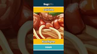 🇬🇧🇸🇰 cuisine  kuchyne  vocabulary builder  learn English  naučme sa anglicky [upl. by Brannon]