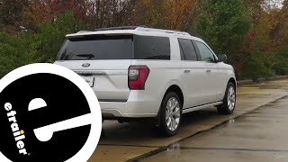 etrailer  DIY Install WeatherTech Mud Flaps on your 2018 Ford Expedition [upl. by Hamner]