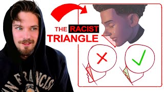 fixing black characters with the racist triangle 👀 [upl. by Anicnarf741]