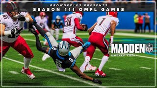 OMFL Panthers vs Cardinals [upl. by Drusie]