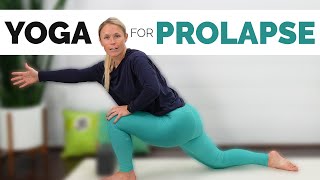 Yoga for Prolapse  Exercises to Relieve Pelvic Pressure amp Pain [upl. by Freed]