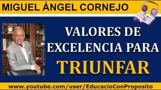 25 Valores De Excelencia Para Triunfar Miguel Angel Cornejo Liderazgo [upl. by Ecinna943]