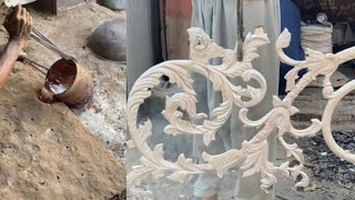 Aluminum Leaf Casting for Decorative Art  DIY Leaf Design Decor [upl. by Lenssen820]