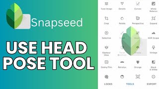 How to Use Head Pose in Snapseed 2024 [upl. by Perle]