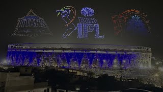 Drone Show At IPL 2023 Opening Ceremony  GT vs CSK  IPL 2023 [upl. by Art]