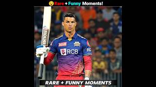 Rare Plus funny Moments in Cricket😝 [upl. by Asirem756]