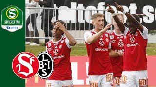 Sandvikens IF  Landskrona BoIS 20  Höjdpunkter [upl. by Aicyle]