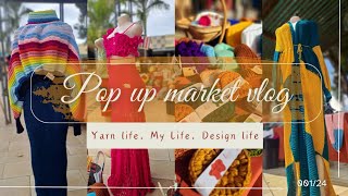 POP UP MARKET VLOG [upl. by Lledyl755]