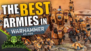 BUCKLE UP EVERY Faction Can Win in 40k Now  Best Armies in 40k 917 Edition [upl. by Dnar]