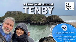 Tenby Without the Crowds  A Walking Tour Of The Town Beaches And Harbour In Winter [upl. by Nodroj]