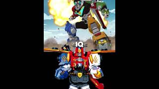 Gosei Great Megazord Power rangers vs Voltron Reboot [upl. by Assile694]