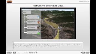 RNP AR on the Flight Deck  Procedure Design [upl. by Haag]