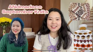 ANdmadeco Ep 1  September Makes  Knitting Podcast [upl. by Etnor]