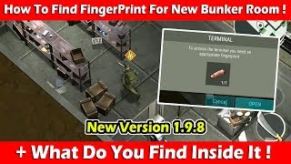 How To Find Fingerprint For Secret Room At Bunker Lobby 198 Last Day On Earth Survival [upl. by Ahsit]