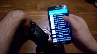 How to map PS4 controller to Android Smart Phone [upl. by Oriel]