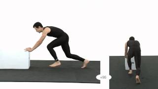 Push Athletic male Slow motion  Animation Reference Body Mechanics [upl. by Aivan207]